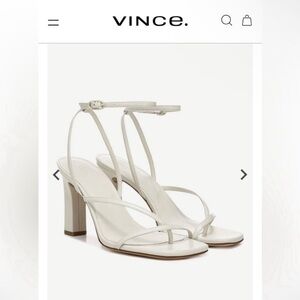 New VINCE. Qiana heels - size 9